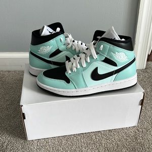 Jordan 1 Aqua Black